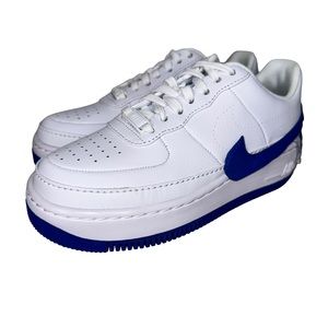 Nike AF1 Jester XX White Game Royal AO1220 104 Womens Size 5.5